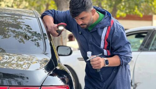 آموزش رنگ ماشین حرفه ای